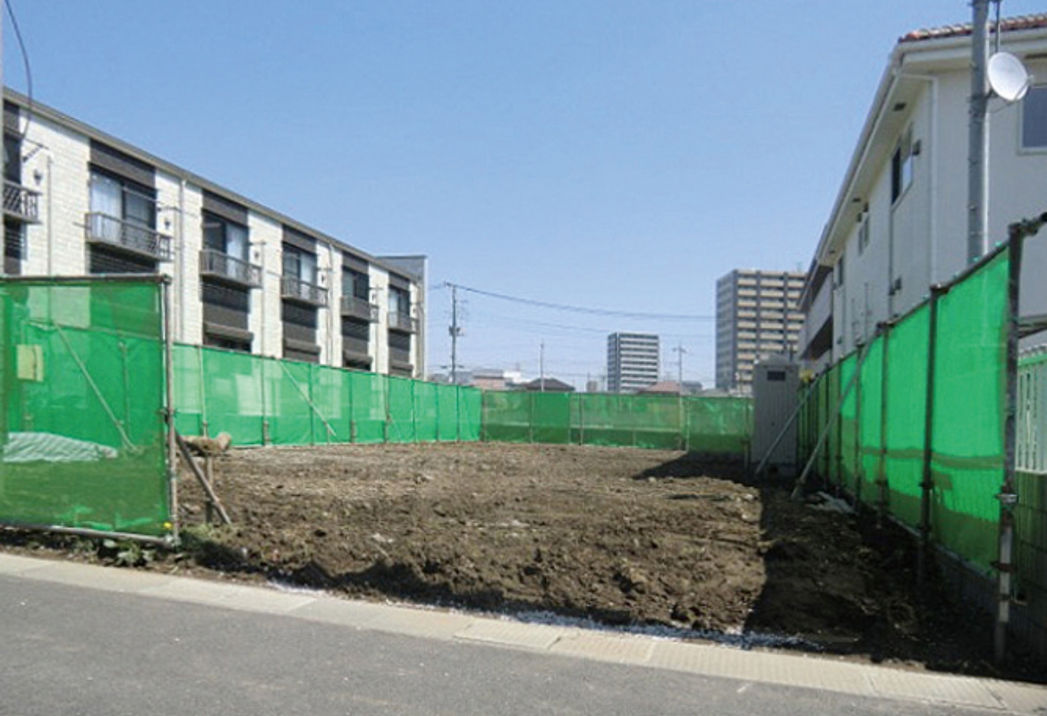 土地を探しています。空き地の画像