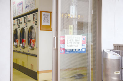 コインランドリーもリニューアル