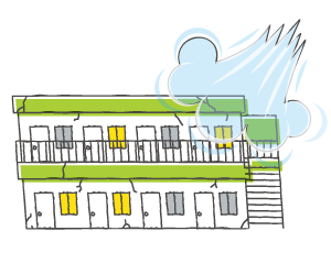 自然災害も対応