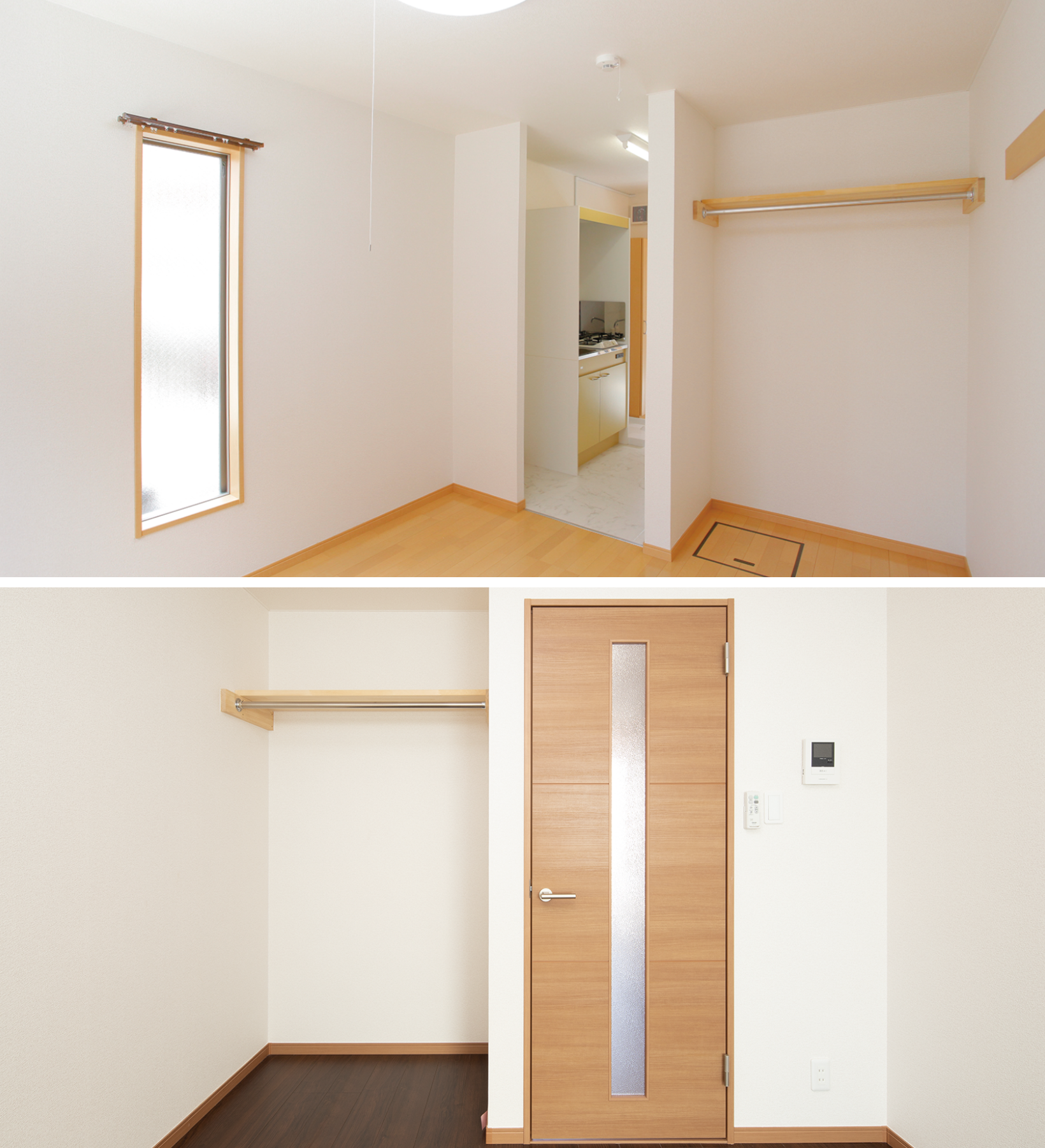 シンプルな部屋の内装